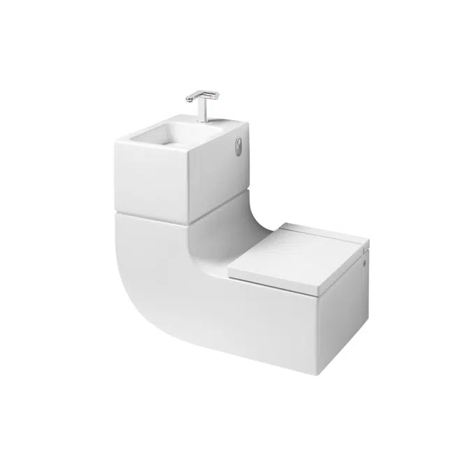 Roca W + W Integrated Washbasin White (5 Star)