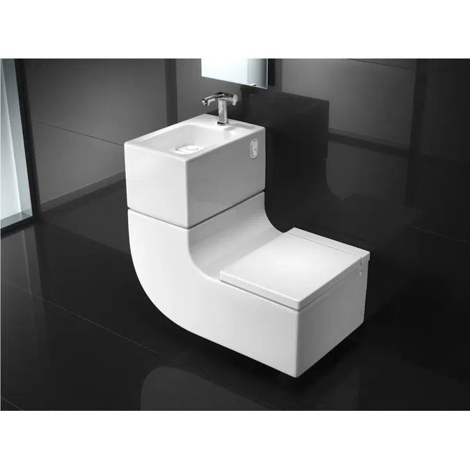 Roca W + W Integrated Washbasin White (5 Star)