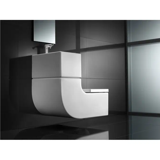 Roca W + W Integrated Washbasin White (5 Star)