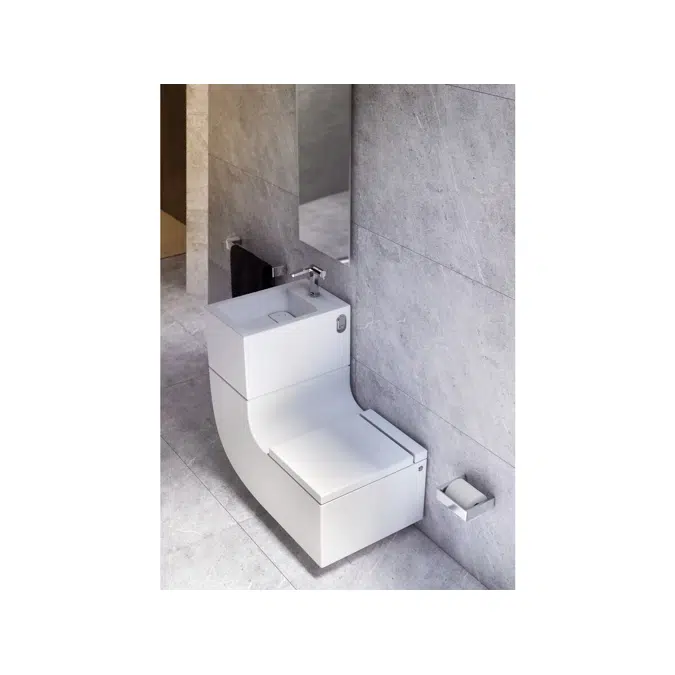 Roca W + W Integrated Washbasin White (5 Star)