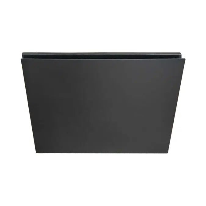 Kado Lux HiFlow 250 Exhaust Fan Square Matte Black