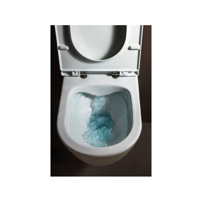 BIM objects Free download! LAUFEN Pro A Rimless Wall Hung Pan and