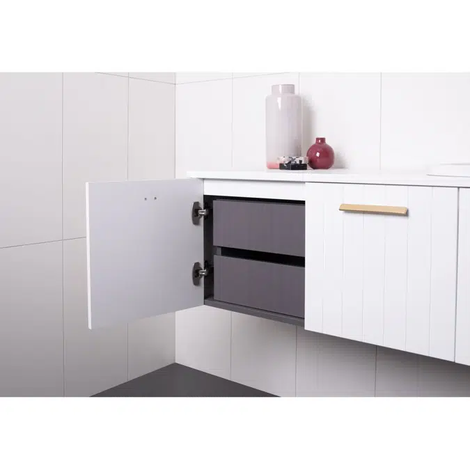 Kado Neue All-Door 1800 Double Bowl Wall Hung Cherry Pie