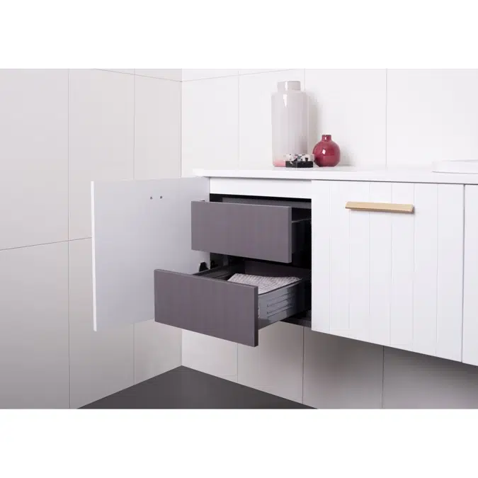 Kado Neue All-Door 1800 Double Bowl Wall Hung Cherry Pie