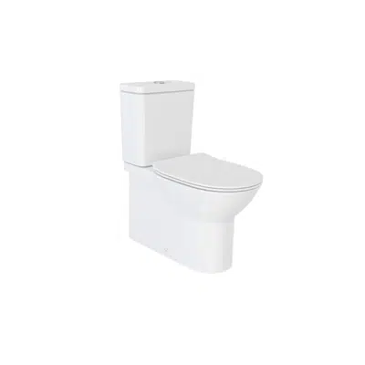 Image for Roca Debba Rimless Close Coupled Back To Wall Bottom Inlet Toilet Suite (4 Star)