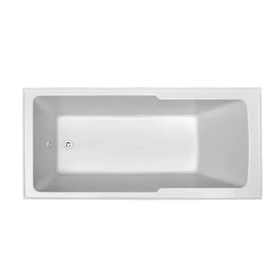 Image for Posh Domaine Shower Bath 1500mm x 750mm White