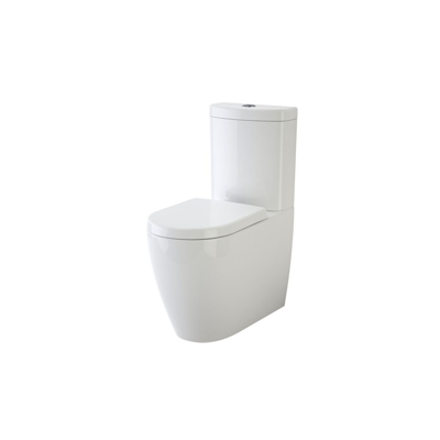 Image for Caroma Forma Close Coupled Back To Wall Back Inlet Over Height Rimless Toilet Suite with Soft Close Quick Release Seat White (4 Star)