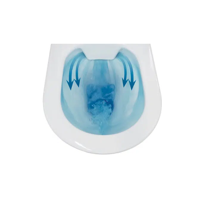 Caroma Forma Close Coupled Back To Wall Back Inlet Over Height Rimless Toilet Suite with Soft Close Quick Release Seat White (4 Star)