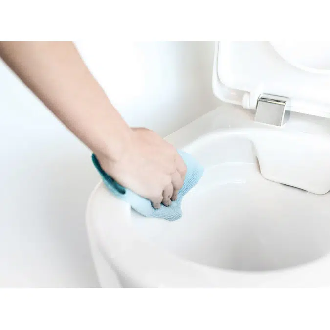 Caroma Forma Close Coupled Back To Wall Back Inlet Over Height Rimless Toilet Suite with Soft Close Quick Release Seat White (4 Star)