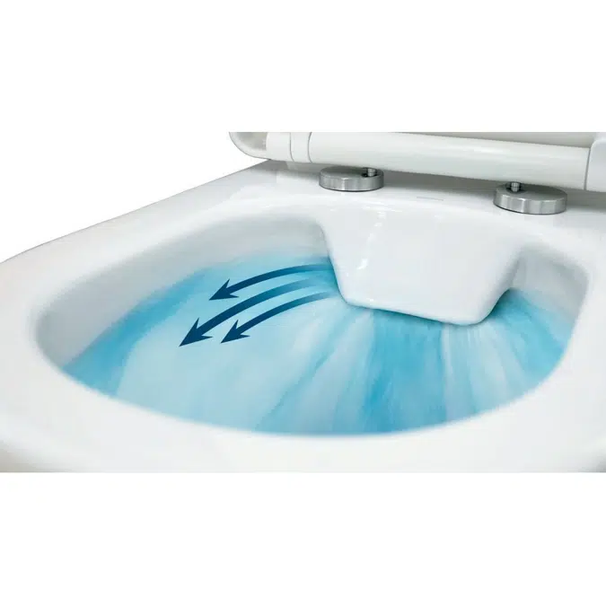 Caroma Forma Close Coupled Back To Wall Back Inlet Over Height Rimless Toilet Suite with Soft Close Quick Release Seat White (4 Star)