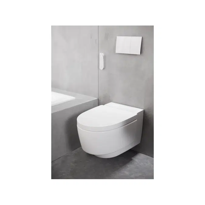 Geberit Sigma70 Dual Flush Button White Glass