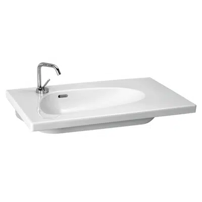 billede til LAUFEN Palomba Wall Basin with Fixing Bolts 800x500mm 1TH White