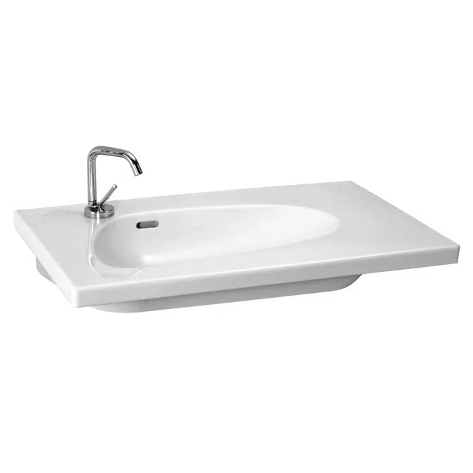 LAUFEN Palomba Wall Basin with Fixing Bolts 800x500mm 1TH White