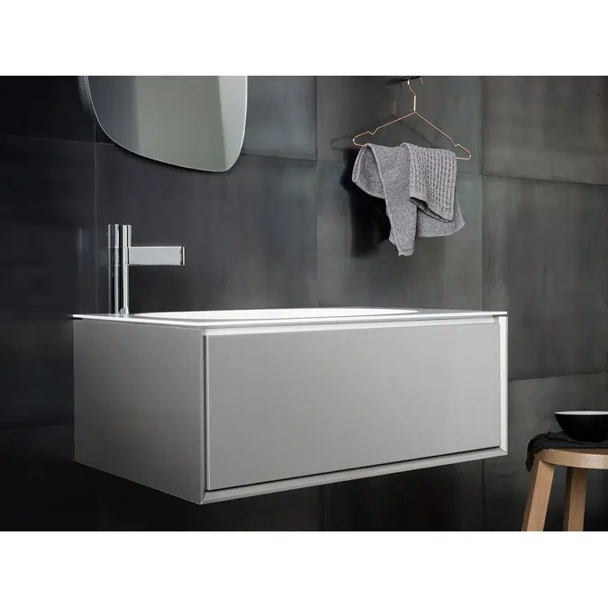 ISSY Glide 650mm x 450mm Small Vertical Mirror Left