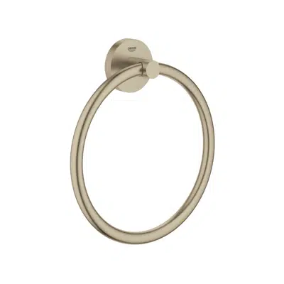 imagem para GROHE Essentials Accessories Towel Ring Brushed Nickel