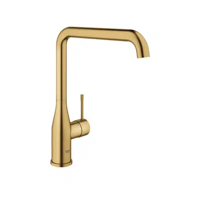 изображение для GROHE Essence New Gooseneck Sink Mixer Brushed Cool Sunrise (4 Star)