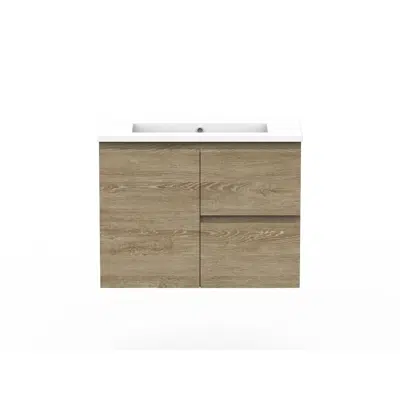 Image for Posh Domaine Ensuite 750mm Wall Hung Vanity Cast Marble Top