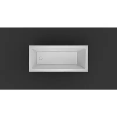 画像 Base Acrylic Bath 1500 x 750 x 400mm White