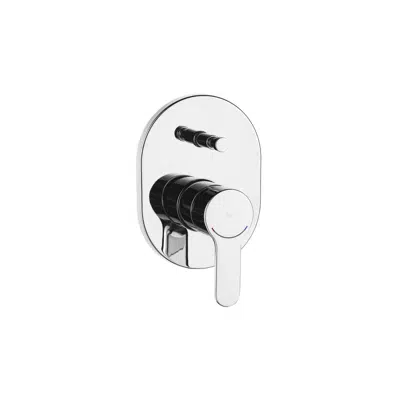 Image pour Roca L20 Shower Mixer Tap with Diverter Chrome