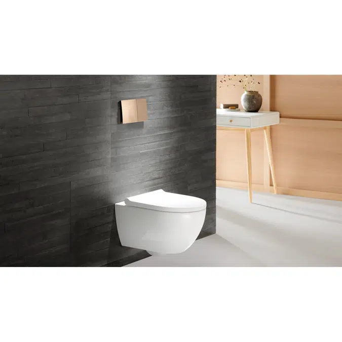 Geberit Sigma70 Dual Flush Button Brass Easy Clean Coating