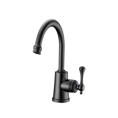 Kado Era Sink Mixer Small Matte Black (5 Star) için görüntü