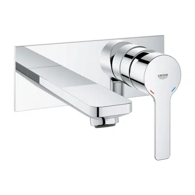 Immagine per GROHE Lineare New Wall Basin Mixer Set 149mm Chrome (5 Star)