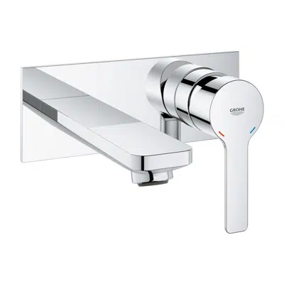 Image for GROHE Lineare New Wall Basin Mixer Set 149mm Chrome (5 Star)