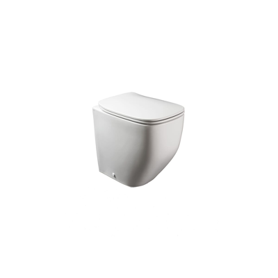 afbeelding voor AXA Five Back To Wall Rimless Pan Soft Close Quick Release Seat White (4 Star)