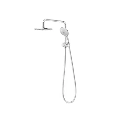 kuva kohteelle Posh Domaine Short Twin Shower Chrome (3 Star)