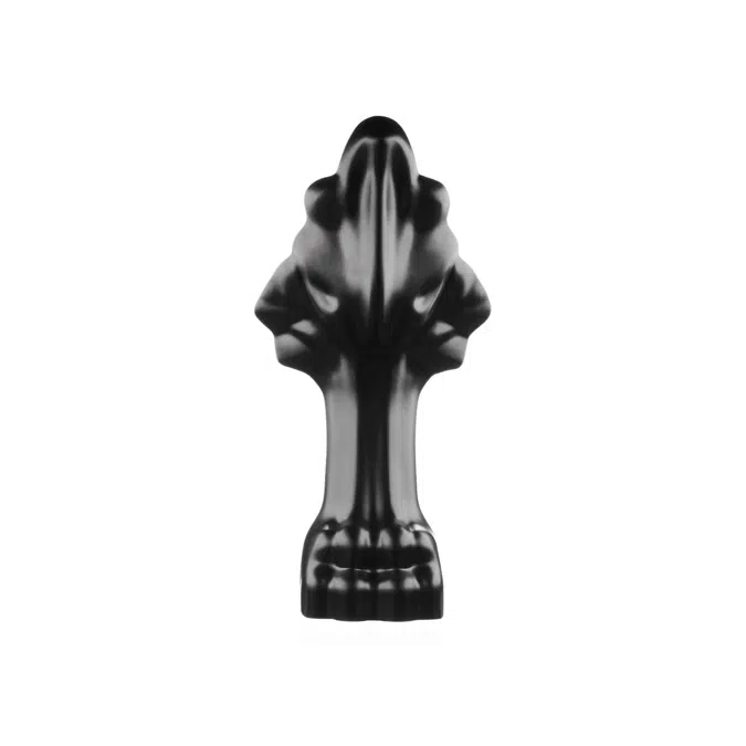 Kado Era Freestanding Bath 1700mm White with Matte Black Claw Feet