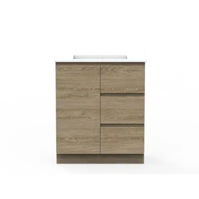Image for Posh Domaine 750mm Ensuite Floor Mount Vanity Unit Ceramic Top