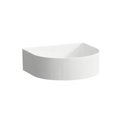 Image for LAUFEN Sonar Textured Above Counter Basin 410mm x 365mm White