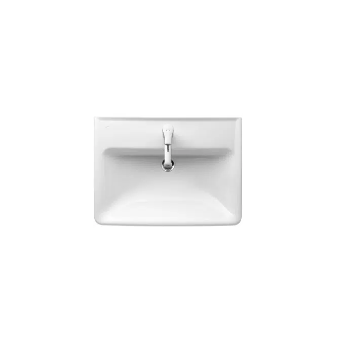 LAUFEN Pro A Wall/Counter Basin with Overflow & Fixing Bolts 1 Taphole 600 x 480mm White