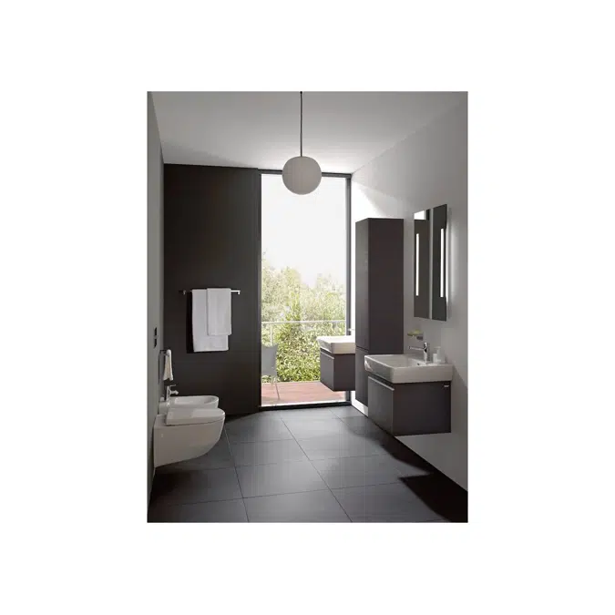 LAUFEN Pro A Wall/Counter Basin with Overflow & Fixing Bolts 1 Taphole 600 x 480mm White