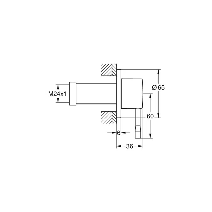 BIM objects - Free download! GROHE Essence New Wall Top Assemblies ...