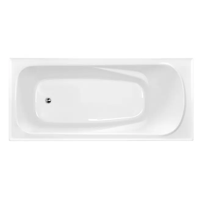 Posh Solus MK2 Bath 1520 x 755mm White