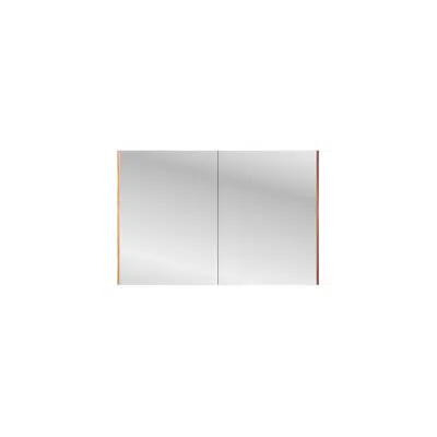 Image for Kado Arc Shaving Cabinet 1200mm x 800mm x 130mm 2 Door Red Tulip