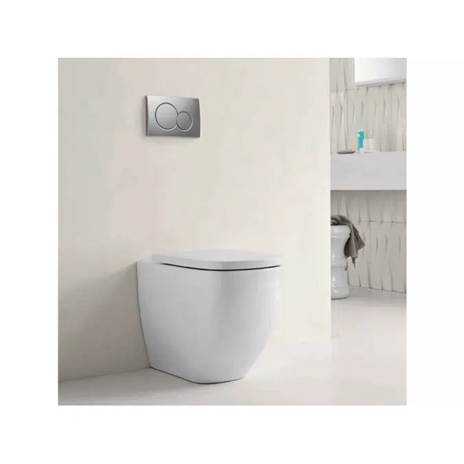 Geberit Sigma 01 Dual Flush Button ABS Satin Chrome