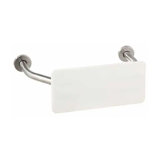Wolfen 800 Back to Wall Rimless Inwall Toilet Suite with Single Flap Seat White, Backrest, Raised Height Button & Plate White, Hideaway+ Inwall Cistern (4 Star)