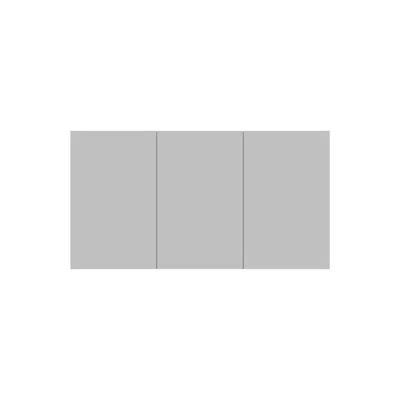 kuva kohteelle Posh Domaine 1500mm x 800mm Shaving Cabinet Standard 3 Door