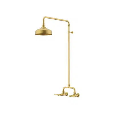 Image for Milli Monument Edit Exposed Shower Set Lever Brushed Gold (3 Star)