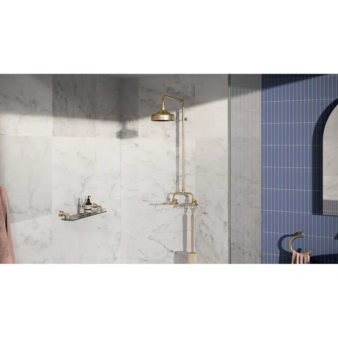 Milli Monument Edit Exposed Shower Set Lever Brushed Gold (3 Star)