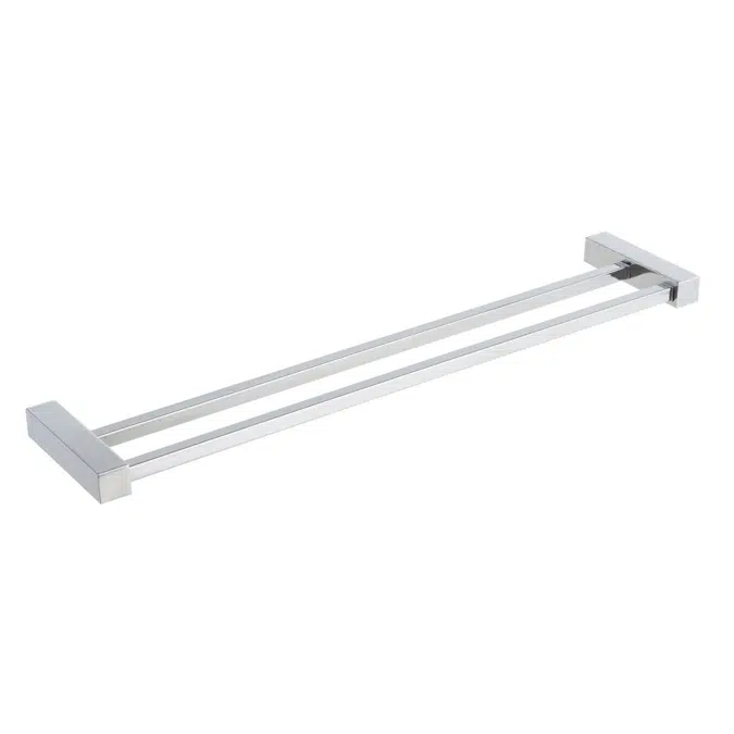 BIM objects - Free download! Mizu Bloc MK2 Double Towel Rail 550mm ...