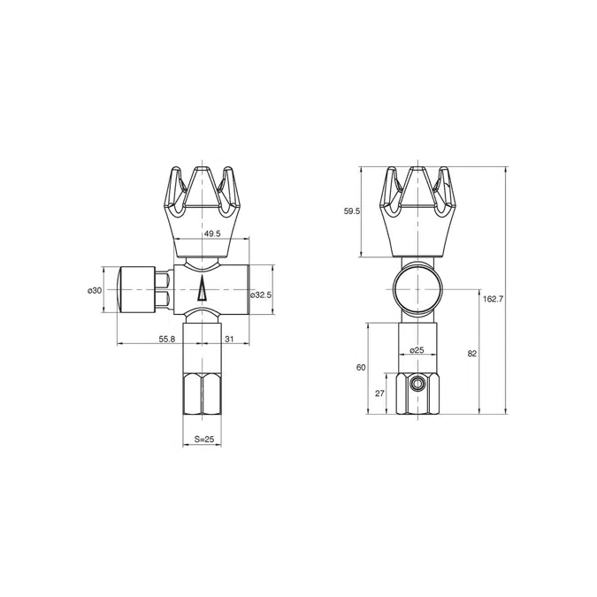 BIM objects - Free download! Wolfen Hob Bubbler Timed Flow Push Button ...