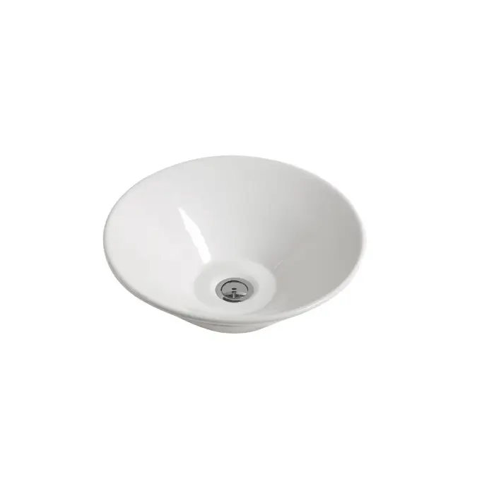BIM objects - Free download! Posh Solus Vessel Basin 425mm White ...