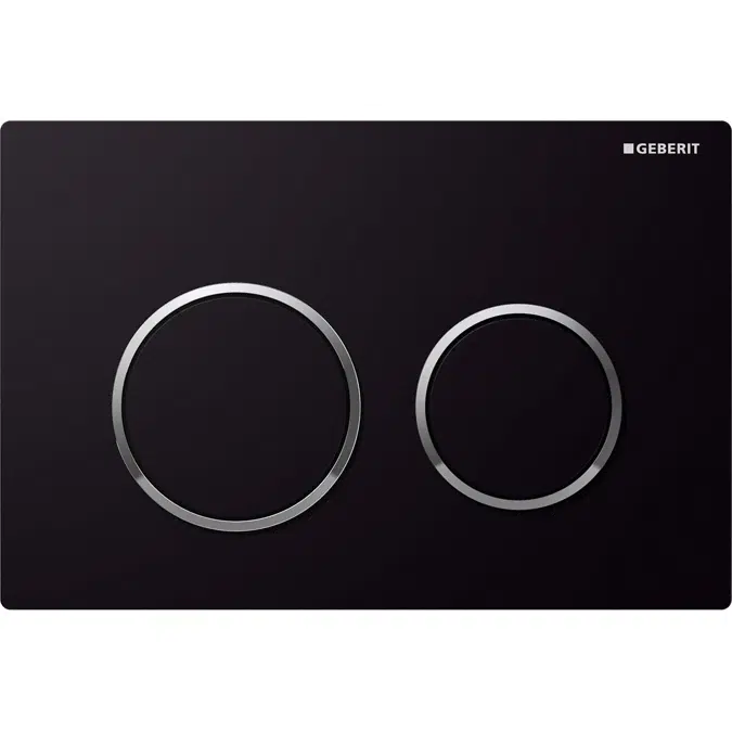 BIM objects Free download Geberit Omega 20 Dual Flush Button