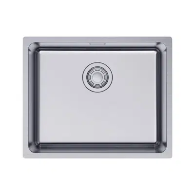 Image for Memo Oscar Inset/Undermount Extended Single Bowl Sink 500mm Overflow No Taphole