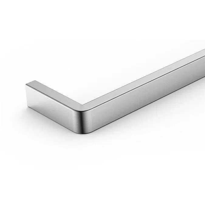 Mizu Stream Heated Towel Rail 850mm (Triple Pack) Brushed Stainless Steel