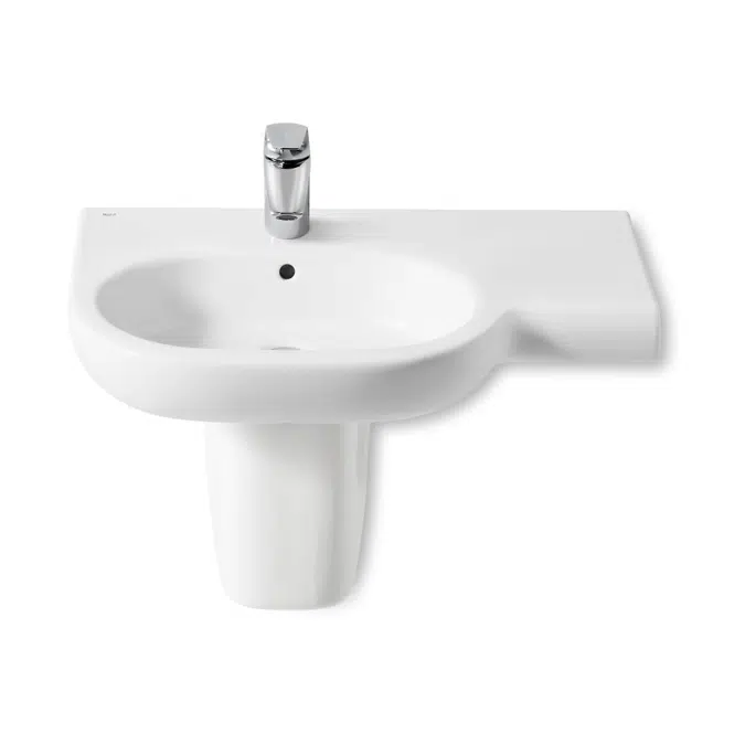 Roca Meridian Semi Pedestal White