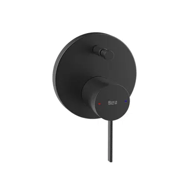 Image for Roca Ona Shower Mixer Tap w/Diverter Matte Black